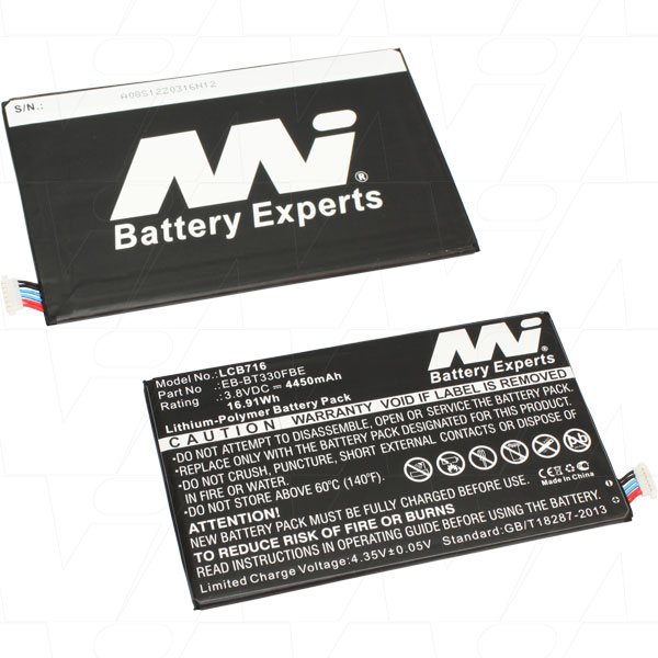 MI Battery Experts LCB716